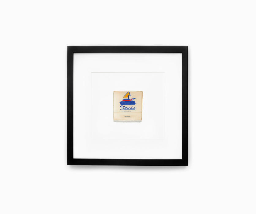 Pierre's Bridgehampton Matchbook Print