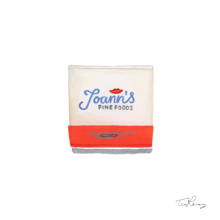 Joanns Matchbook Print