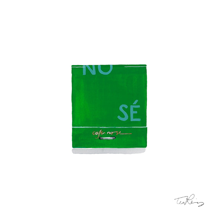 Cafe No Se Matchbook Print