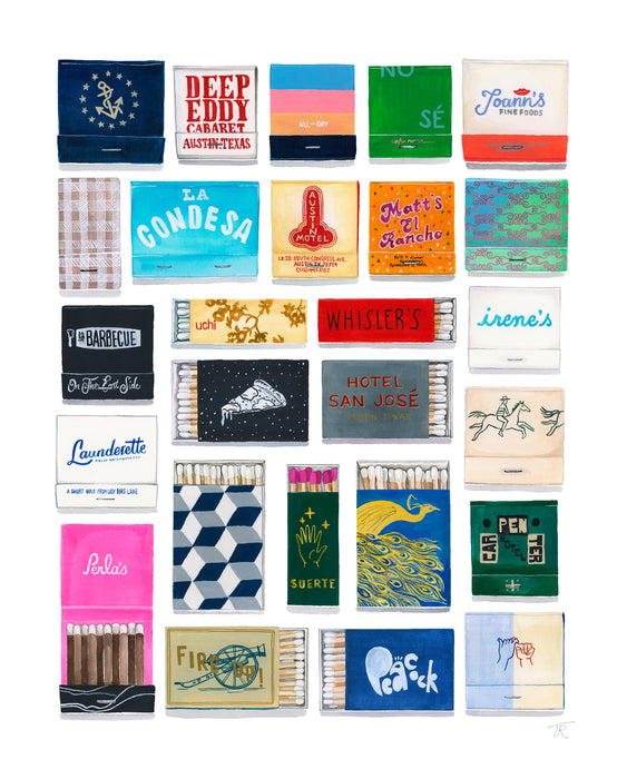 Austin Matchbook Collection