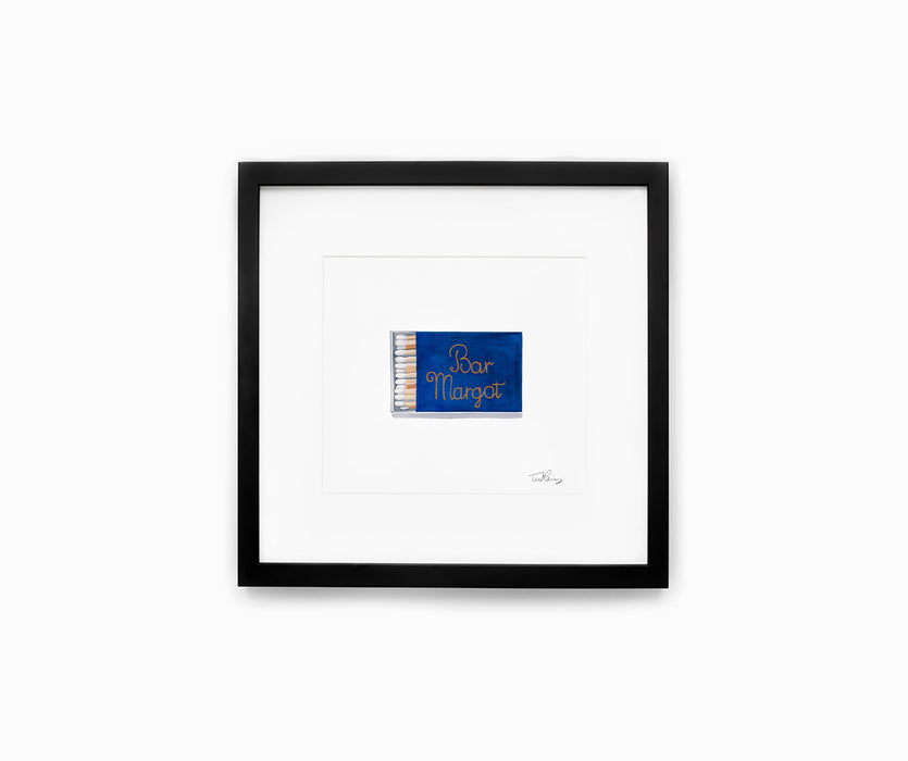 Bar Margot Matchbook Print