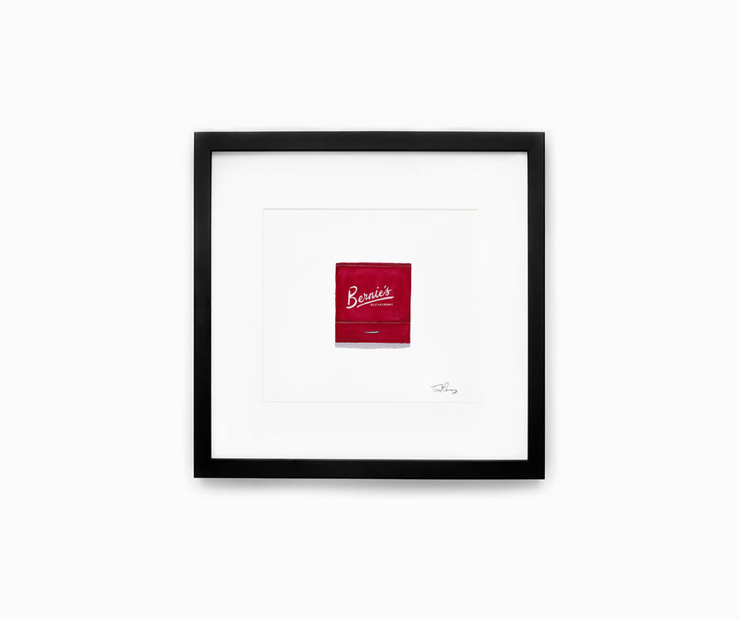 Bernie's Matchbook Print