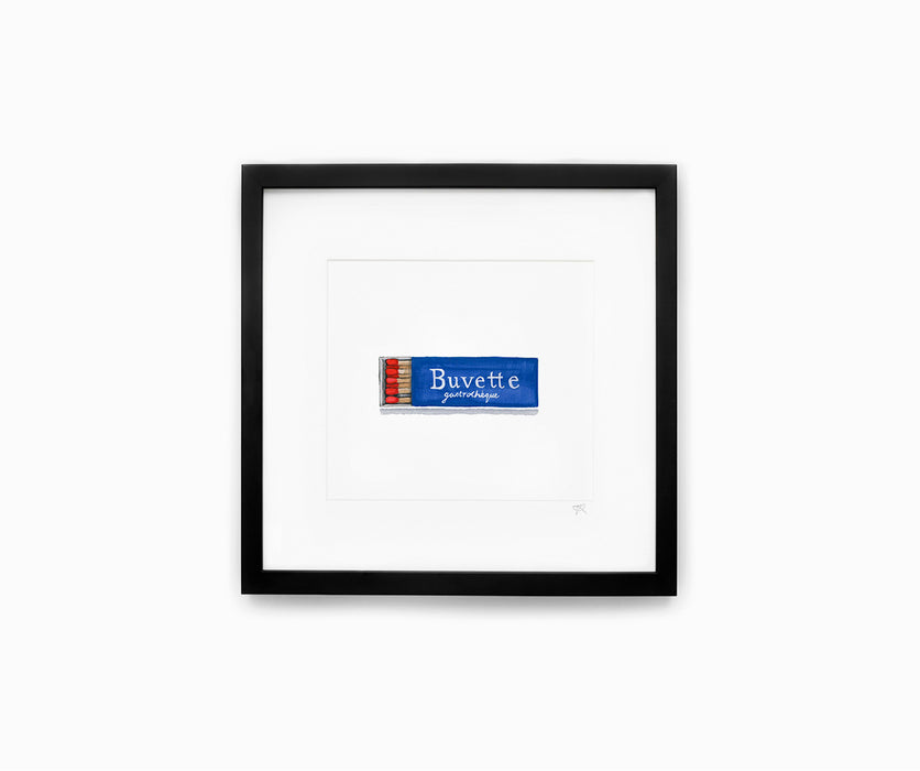 Buvette Matchbook Print
