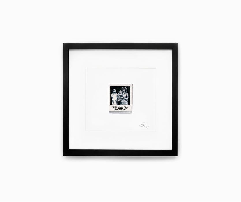 Cafe Mogador Matchbook Print