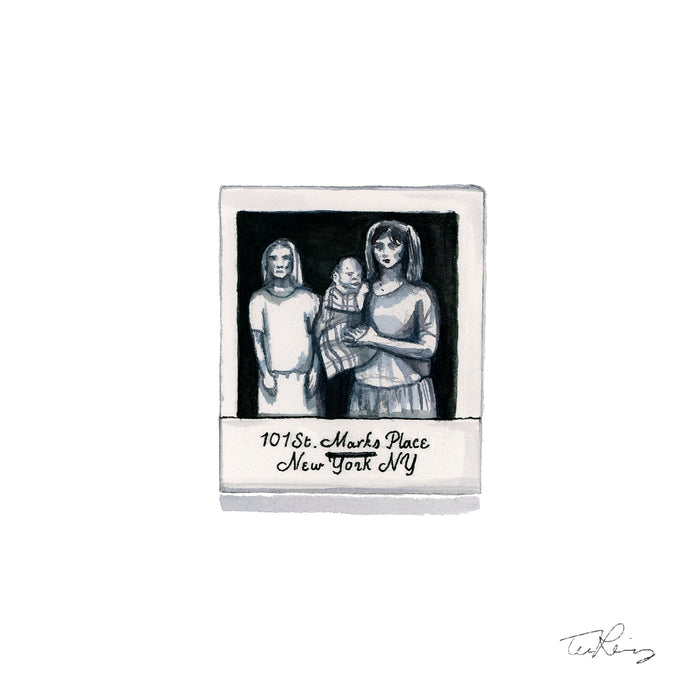 Cafe Mogador Matchbook Print