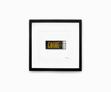  Canoe Matchbook Print