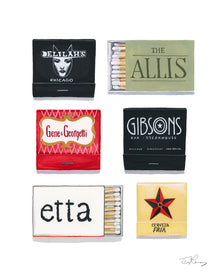  Chicago Matchbook Collection