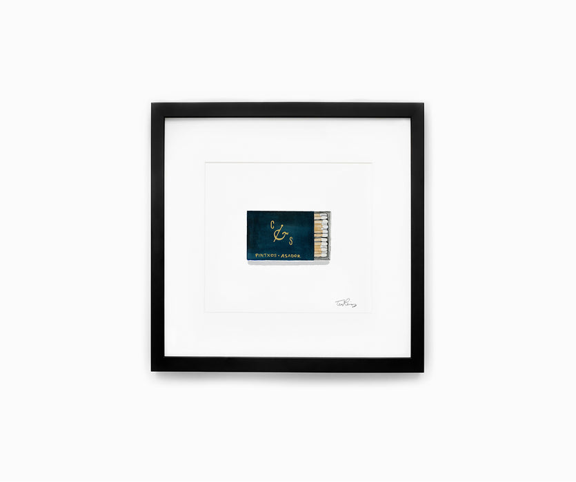 Cooks & Soldiers Matchbook Print