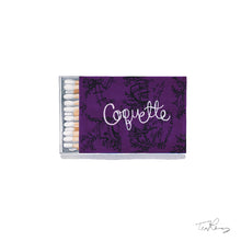  Coquette Matchbook Print