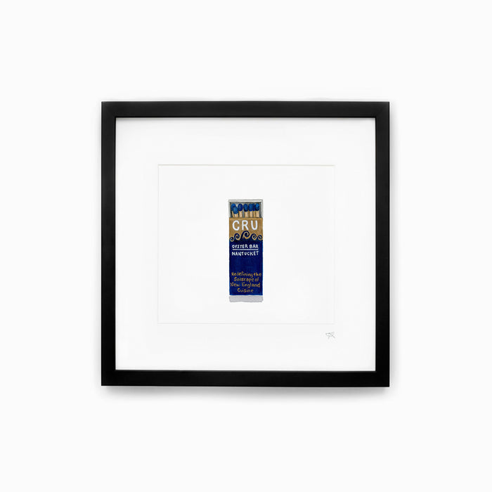 Cru Matchbook Print