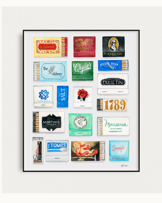 The Washington D.C. Matchbook Collection