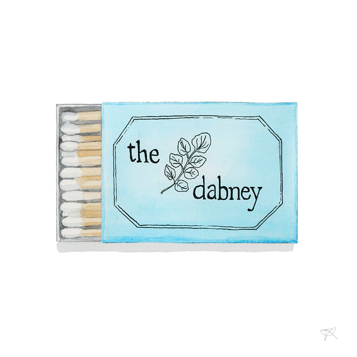 The Dabney Matchbook Print