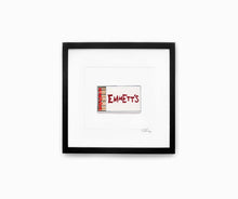  Emmett's Matchbook Print