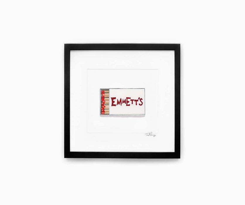 Emmett's Matchbook Print