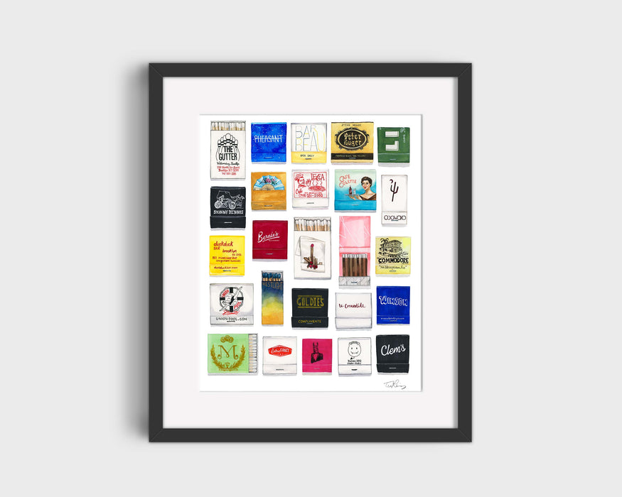 Williamsburg Greenpoint Matchbook Collection