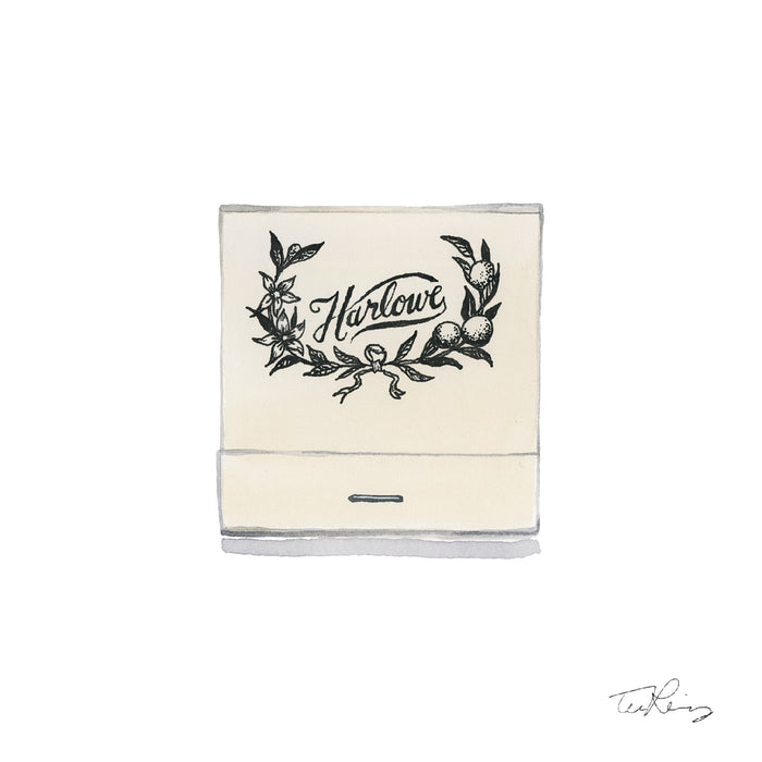 Harlowe Matchbook Print