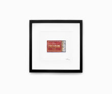  Iberian Pig Matchbook Print