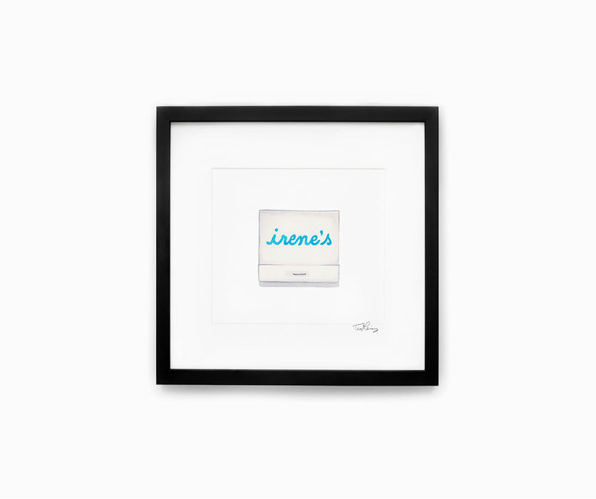 Irenes Matchbook Print