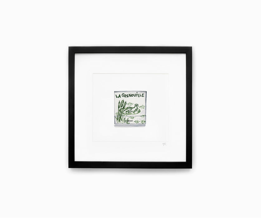 La Grenouille Matchbook Print