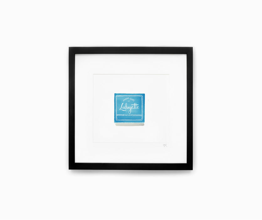 Lafayette Matchbook Print