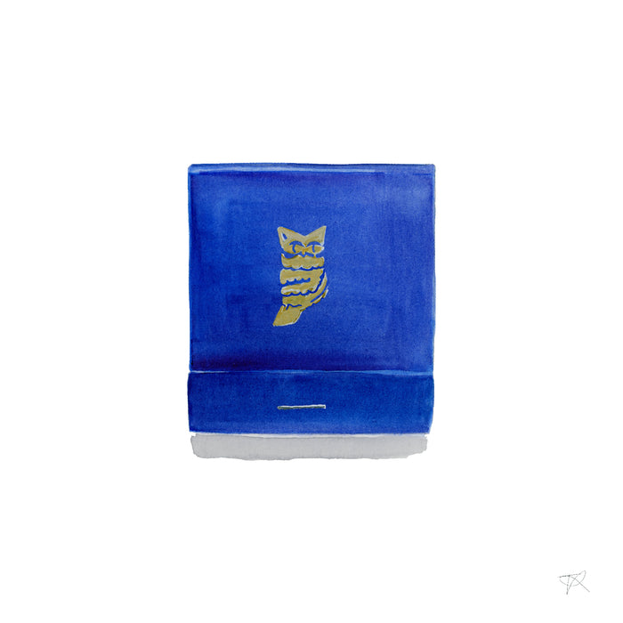 Little Owl Matchbook Print