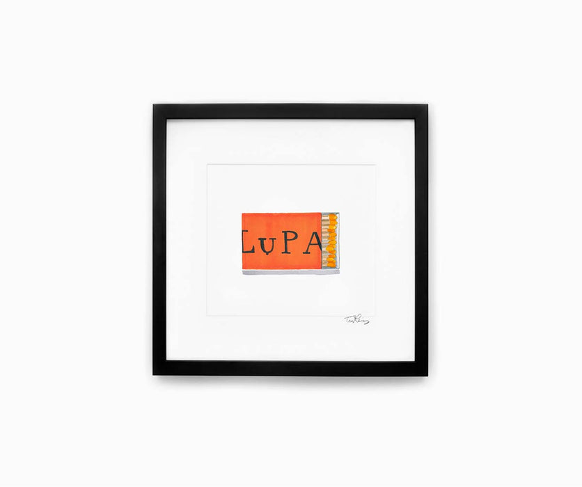 Lupa Matchbook Print