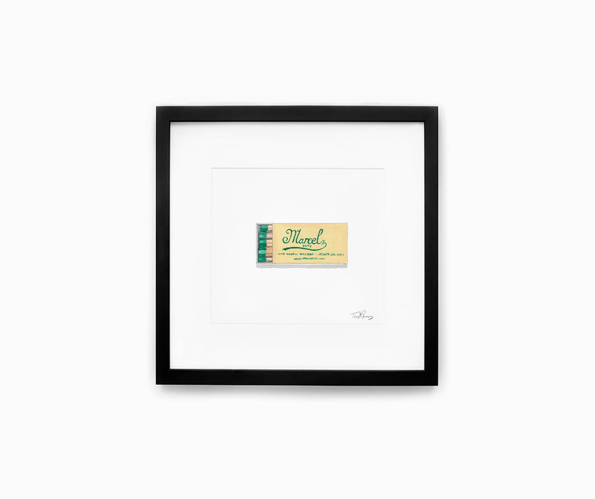 Marcel Matchbook Print