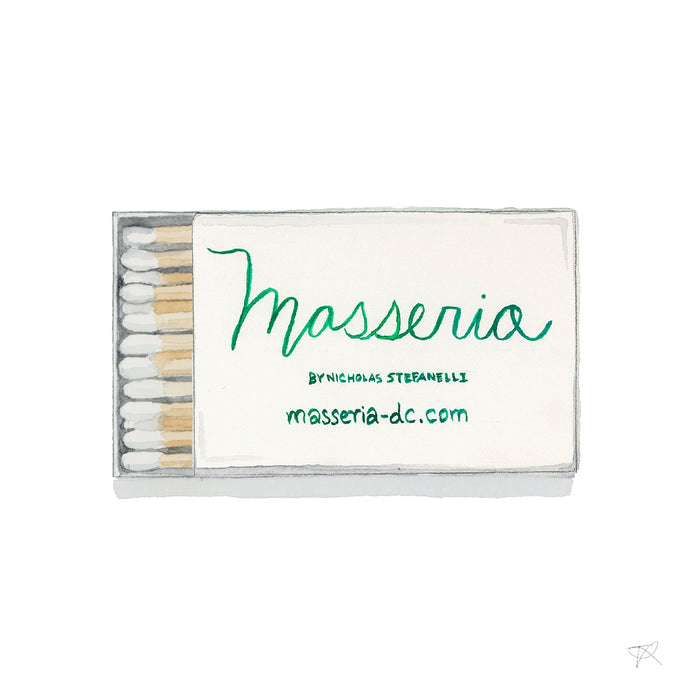 Masseria Matchbook Print
