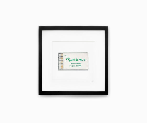 Masseria Matchbook Print