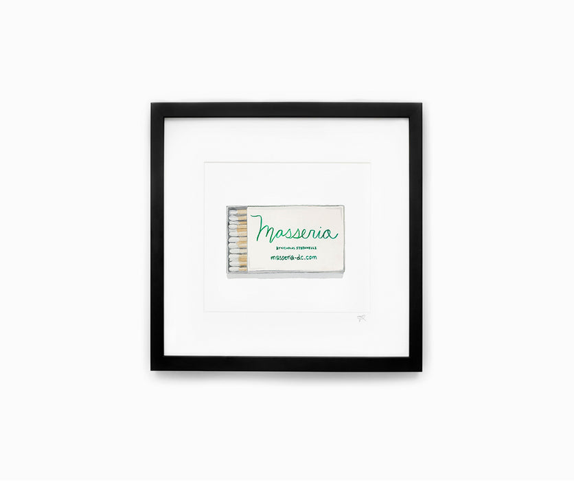 Masseria Matchbook Print