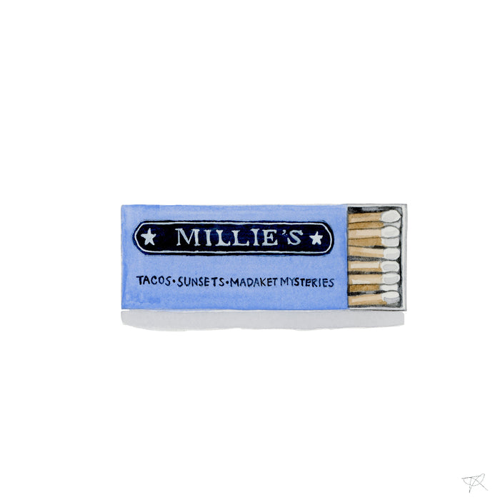 Millie's Matchbook Print