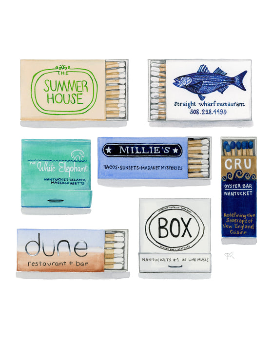 Nantucket Collection Matchbook Collection