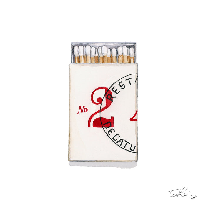 No. 246 Matchbook Print
