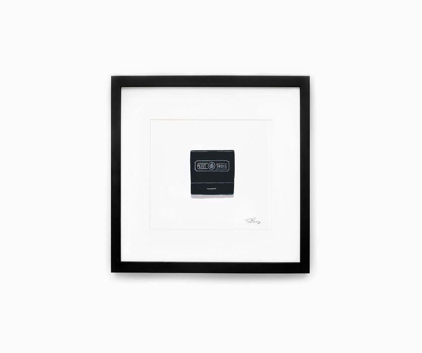 Petit Trois Matchbook Print
