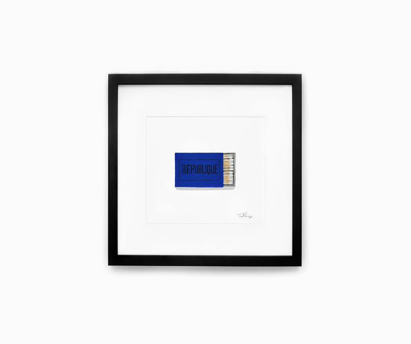 Republique Matchbook Print