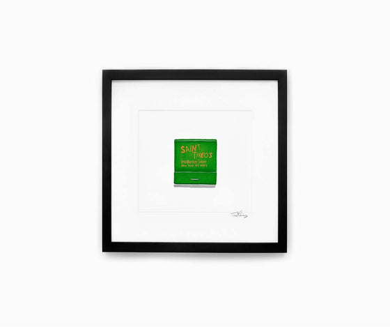 Saint Theo's Matchbook Print