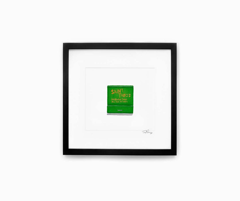 Saint Theo's Matchbook Print