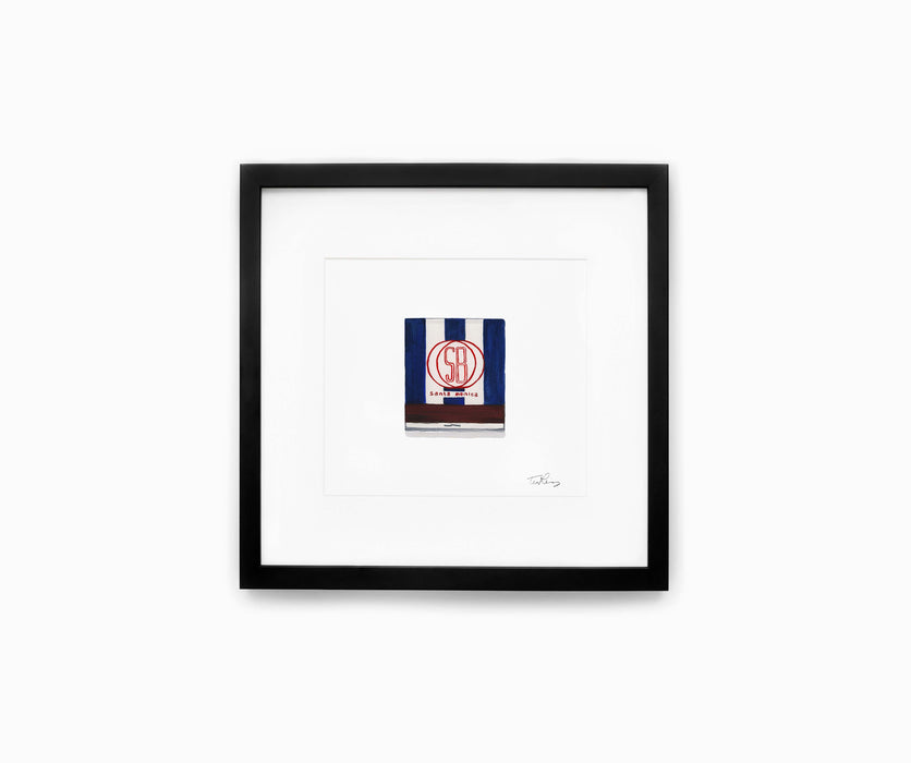 Shore Bar Matchbook Print