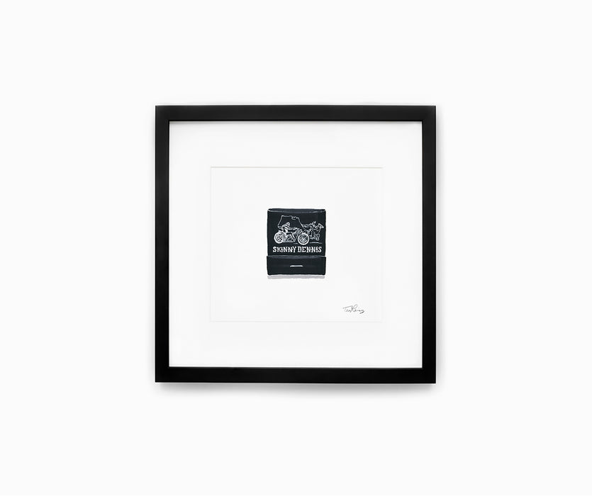 Skinny Dennis Matchbook Print