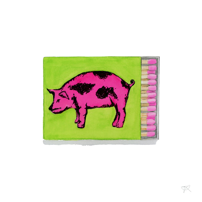 The Spotted Pig Matchbook Print