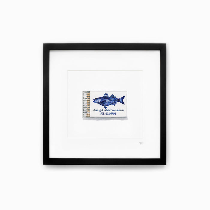 Straight Wharf Matchbook Print