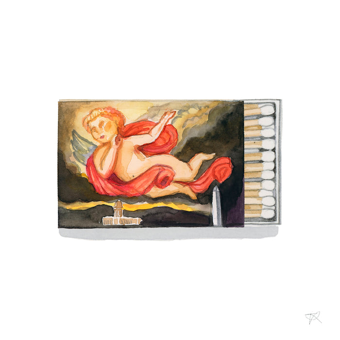 Tabard Inn Matchbook Print