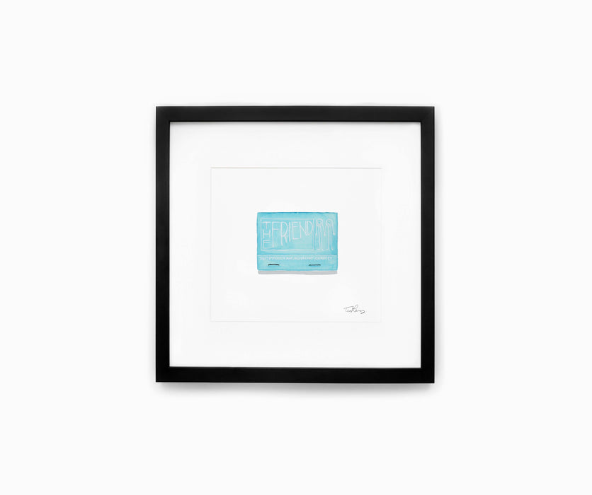 The Friend Matchbook Print