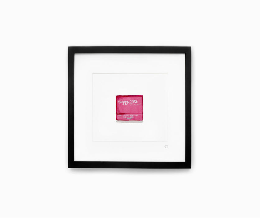 Penrose Matchbook Print