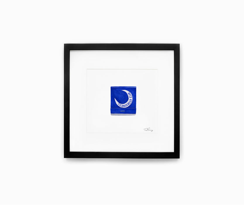 Ticonderoga Club Matchbook Print