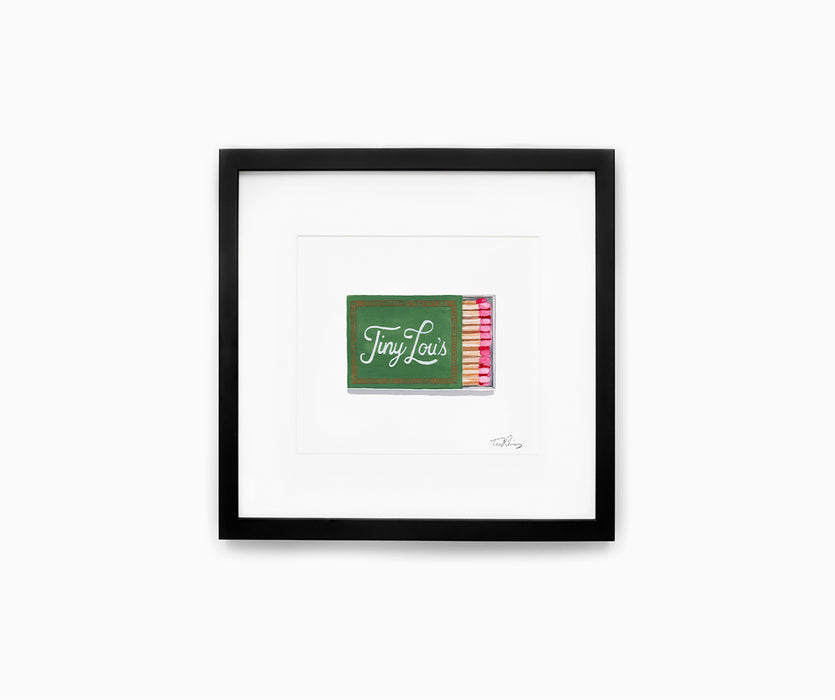 Tiny Lou's Matchbook Print