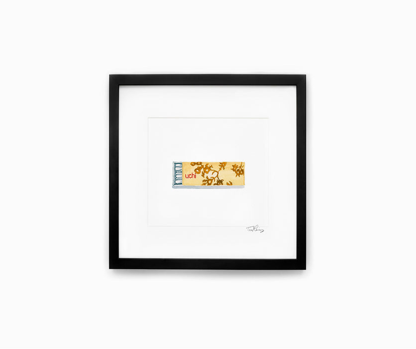 Uchi Matchbook Print