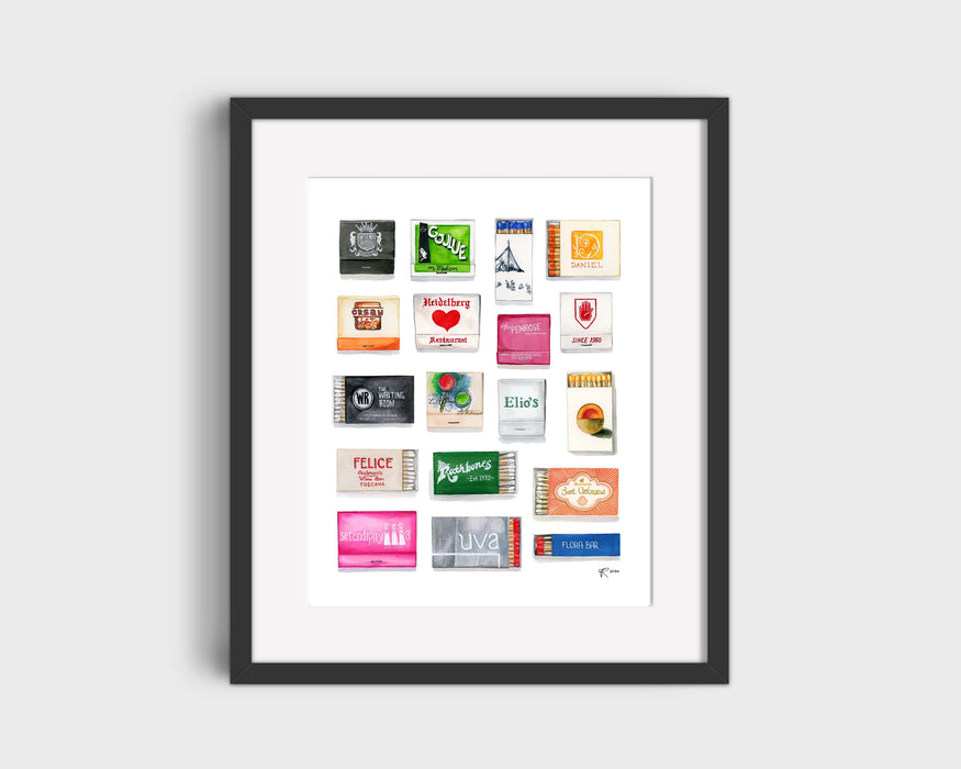 Upper East Side Matchbook Collection