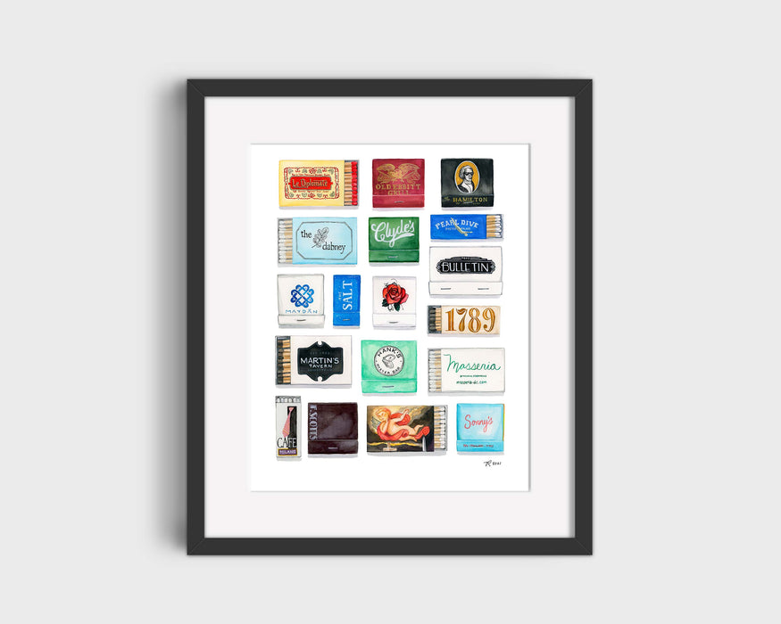 The DC Matchbook Collection