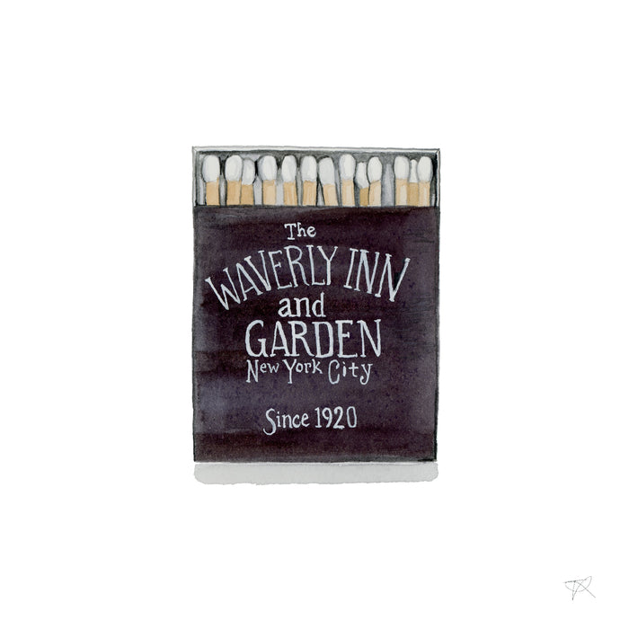 The Waverly Inn Matchbook Print